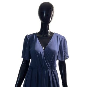 Blue Maxi Dress Gown